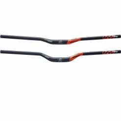 Reverse Basis Stuurverhoger 790mm Bar 31.8mm - Mat Zwart/Vossen Oranje