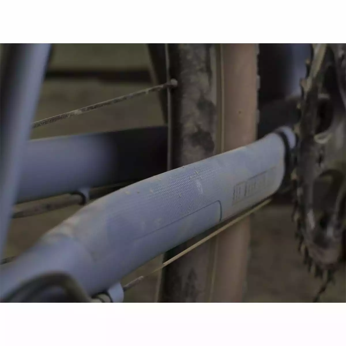 AMS - All Mountain Style Kettingboogbeschermer - Honingraatstructuur Helder - Afbeelding 4