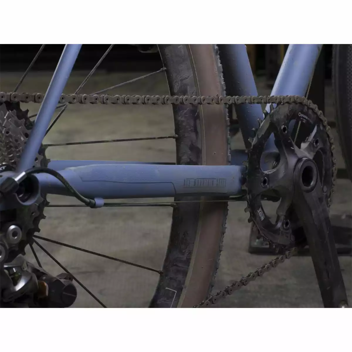 AMS - All Mountain Style Kettingboogbeschermer - Honingraatstructuur Helder - Afbeelding 5