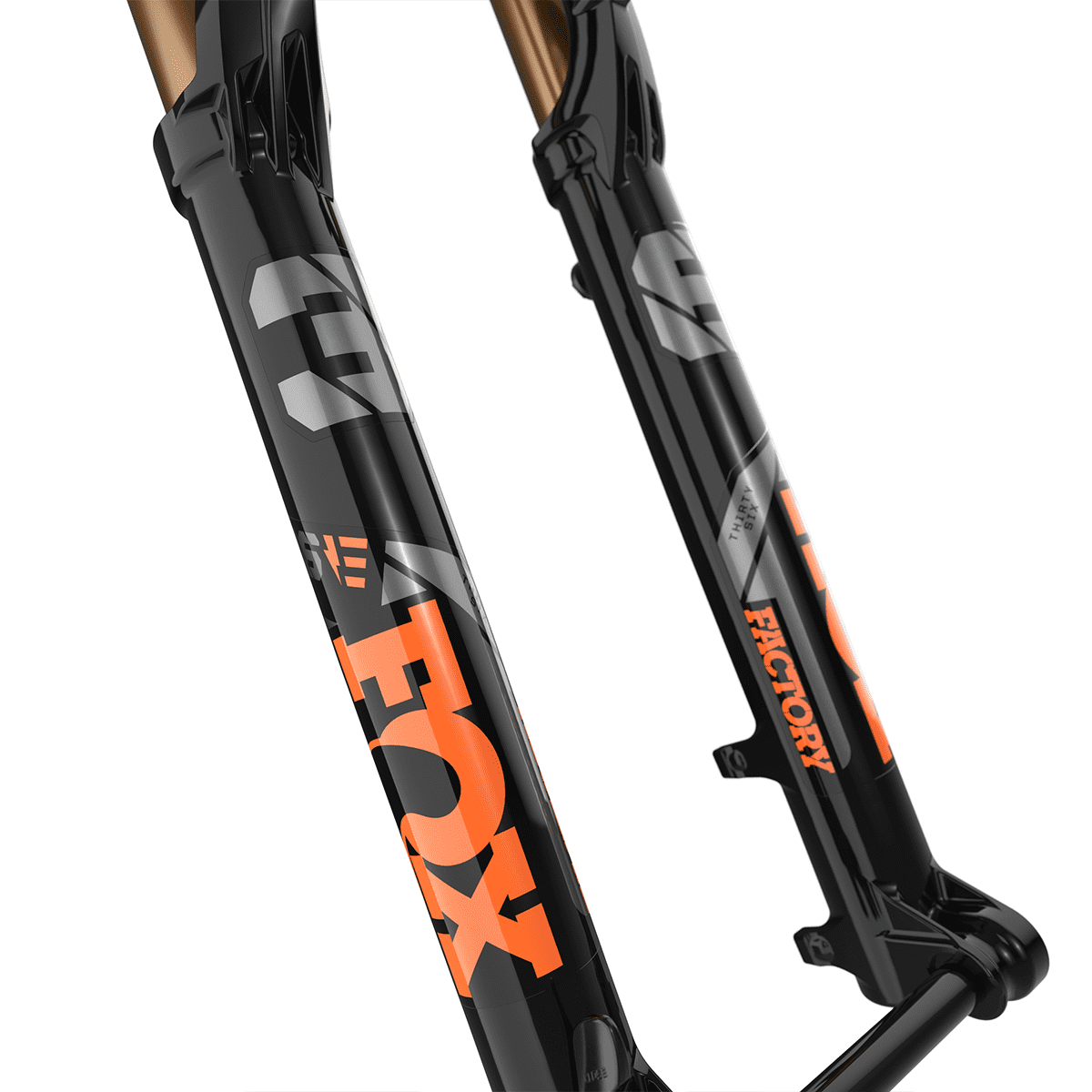Fox Shox 36 Float E-Bike+ 27,5 Inch 160 Mm 44 Mm Offset - Zwart/Oranje - Afbeelding 9