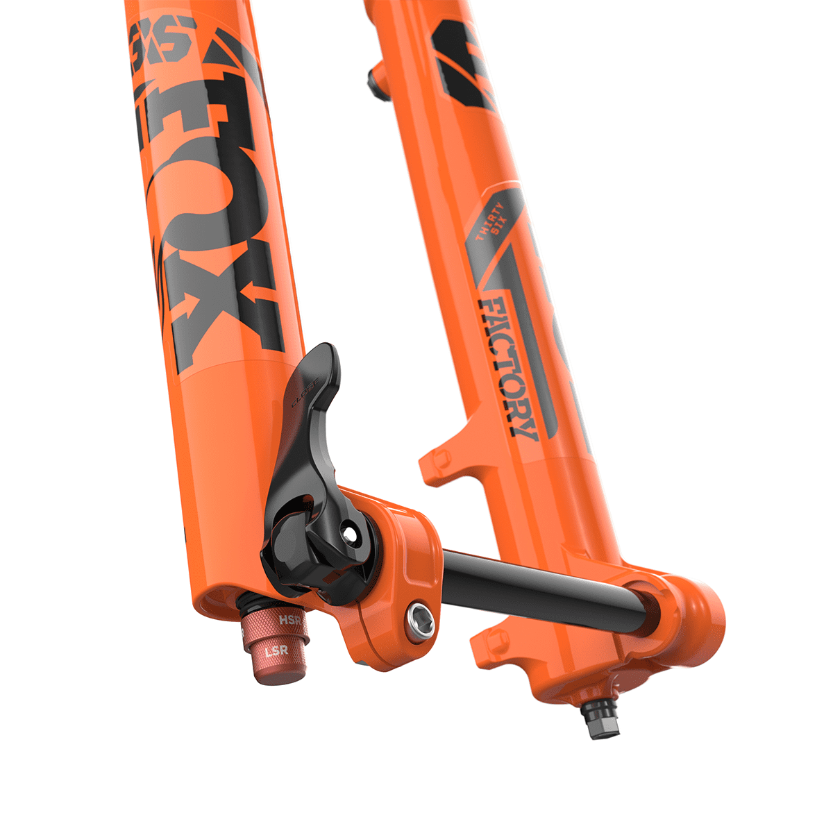 Fox Shox 36 Float 27,5 Inch 160 Mm 44 Mm Offset - Oranje/Zwart - Afbeelding 7