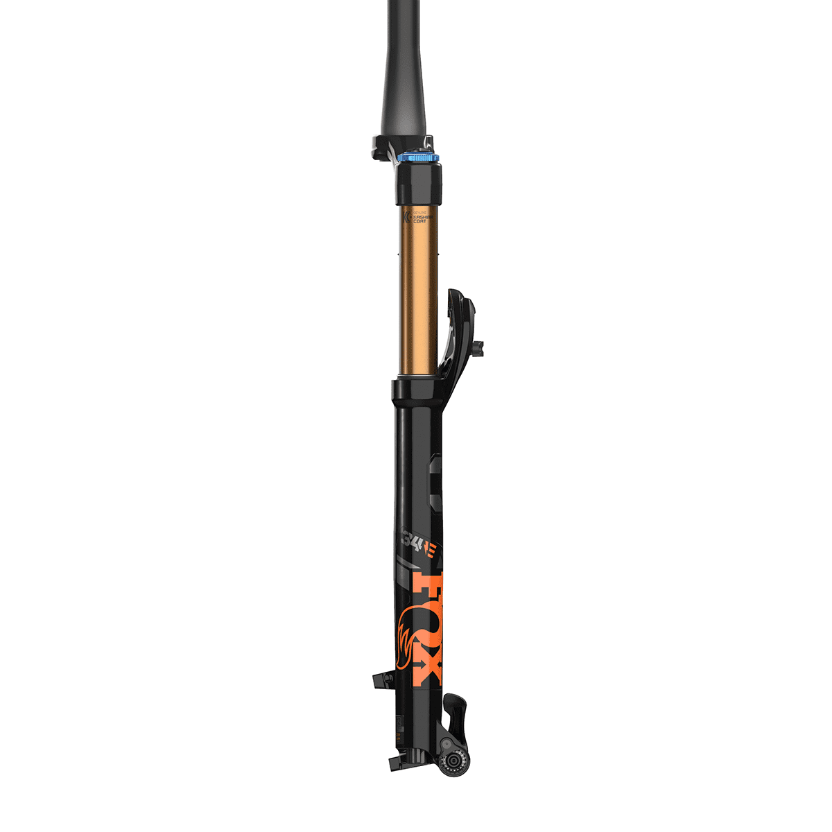 Fox Shox 34 Float 27,5 Inch 140 Mm 44 Mm Offset - Zwart/Oranje - Afbeelding 3