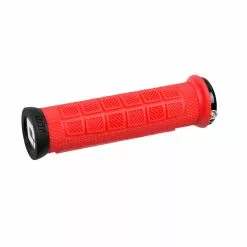 ODI Grips Elite Pro Lock-On Handvatten - Rood