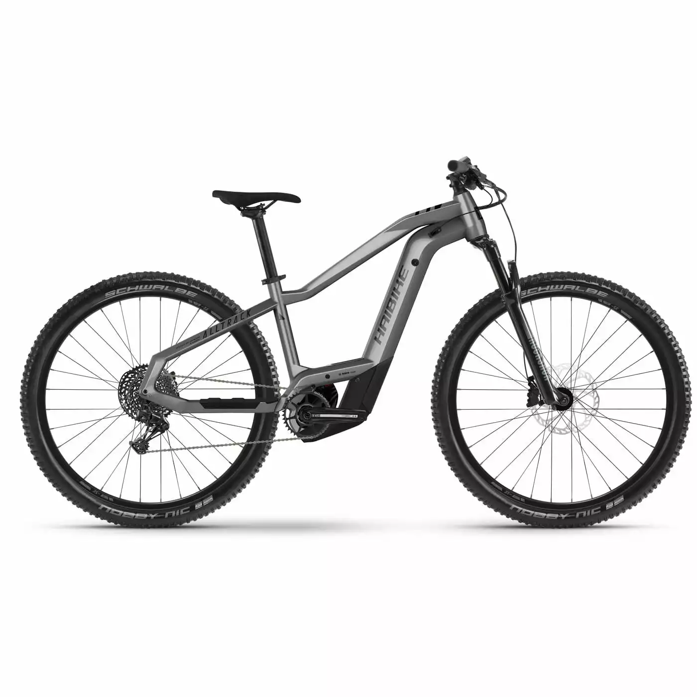 Haibike ALLTRACK 9 MTB Hardtail - Matglans Zilver Zwart