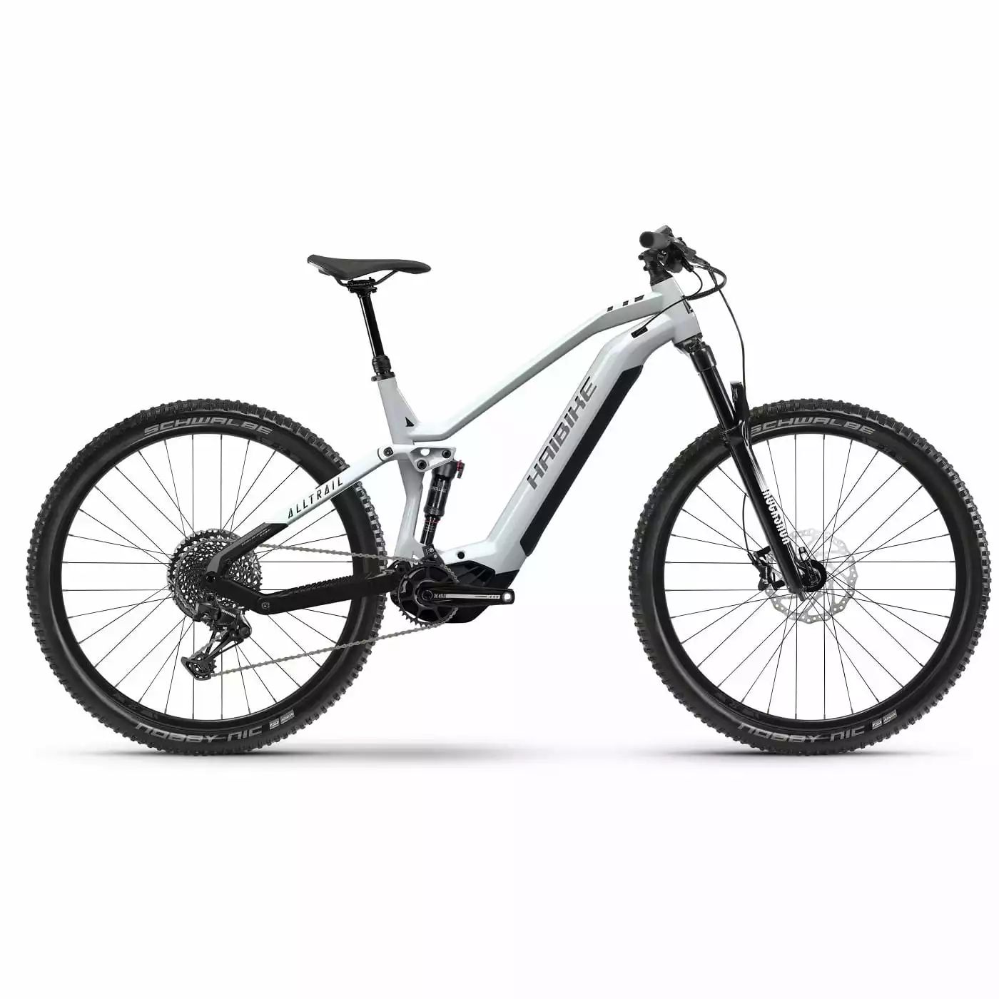Haibike ALLTRAIL 7 MTB Volledig - Glans Zilver Parel Zwart 29 Inch