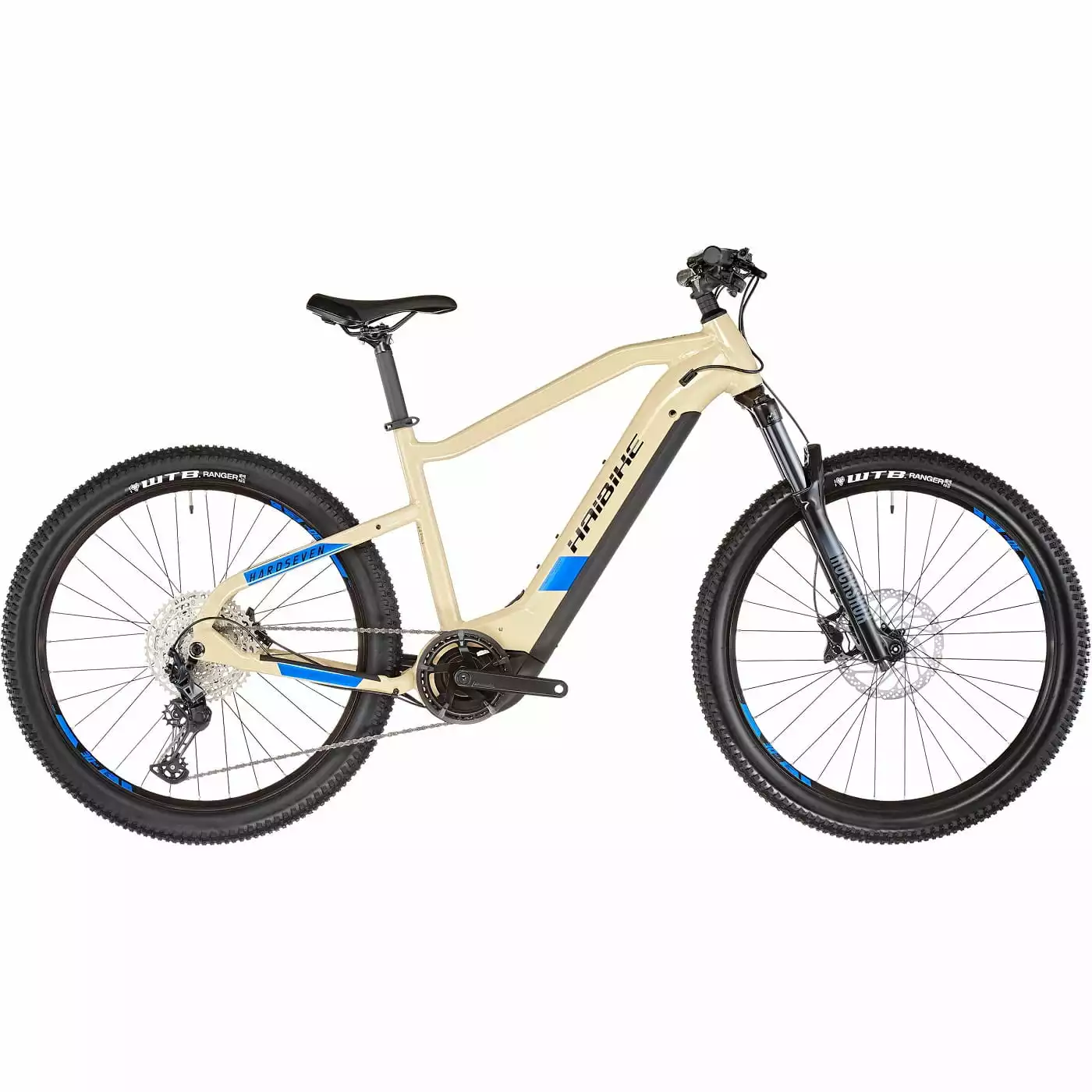 Haibike HardSeven 7 MTB Hardtail - Koffie / Blauw