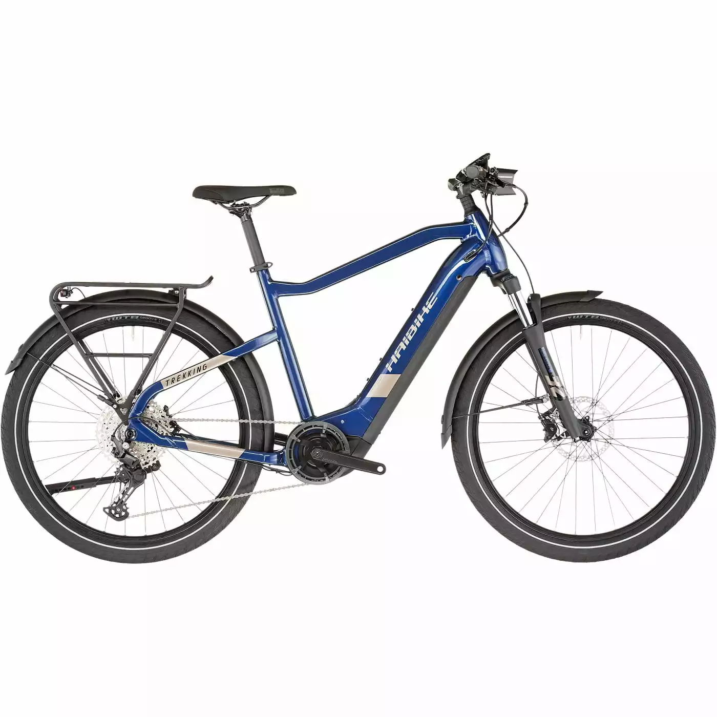 Haibike Trekking 7 Heren - Blauw / Zand
