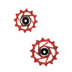 HOPE Jockey Wheels Katrollen - 14Z / 12Z - Rood