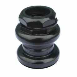 Dia-Compe Klassieke Stalen Balhoofdset Schroefdraad - 1 Inch - Zwart