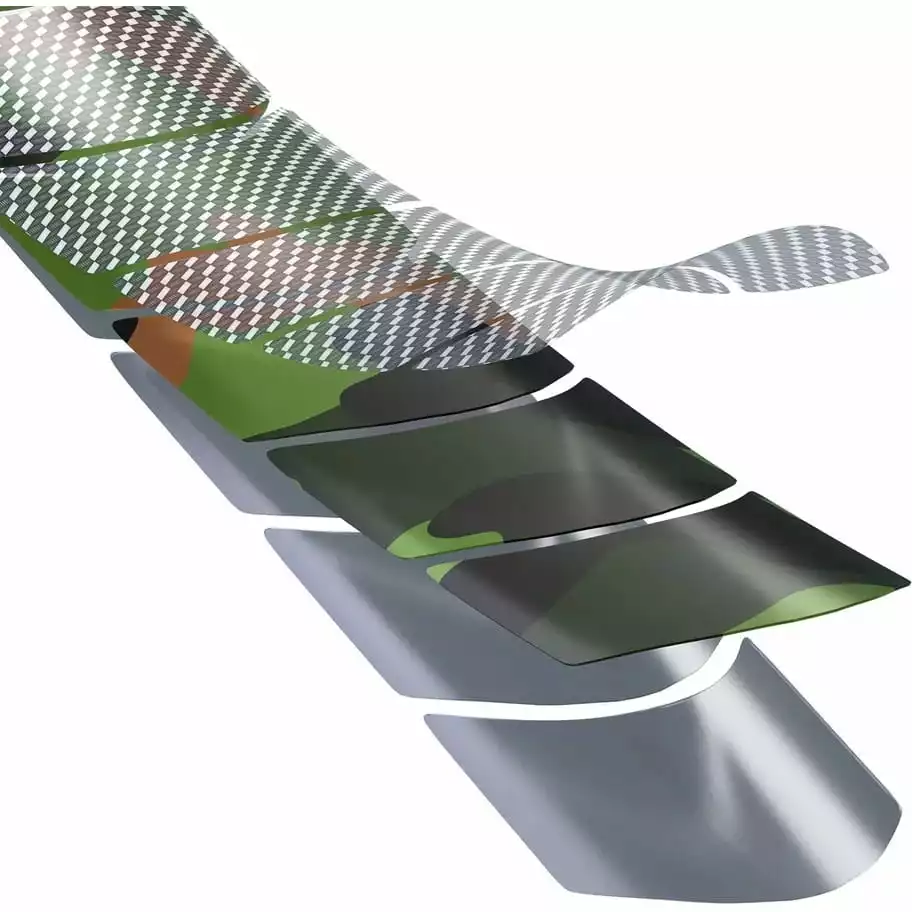 Muc-Off Vorkbeschermingsset - Camo Zwart/groen - Afbeelding 3