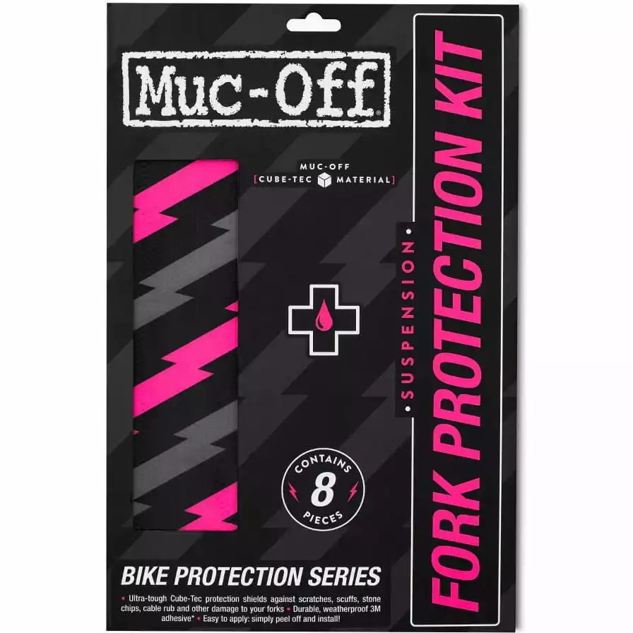 Muc-Off Vorkbeschermingsset - Bout/Roze