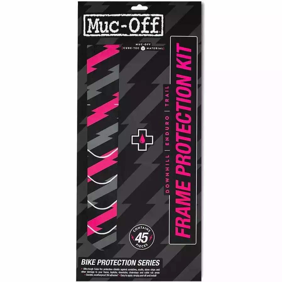 Muc-Off Framebeschermingsset DH/ENDURO/TRAIL - Bout/Roze