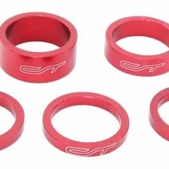 Con-Tec Balhoofd Spacer Set 5-delig 1-1/8 Inch - Rood