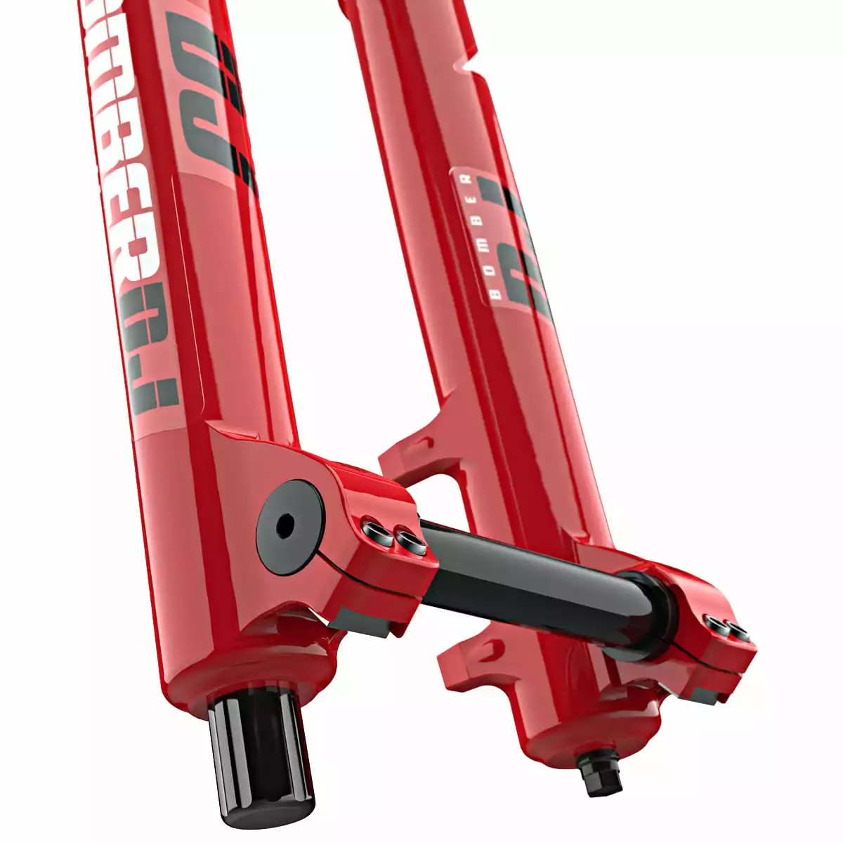 Marzocchi Bomber DJ 26 Inch - Rood - 100mm - Afbeelding 11