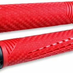 ODI Grips CF Lock-On Handvatten - Rood