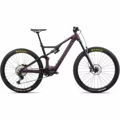 Orbea RISE H15 Metallic Moerbei - Zwart (Mat)
