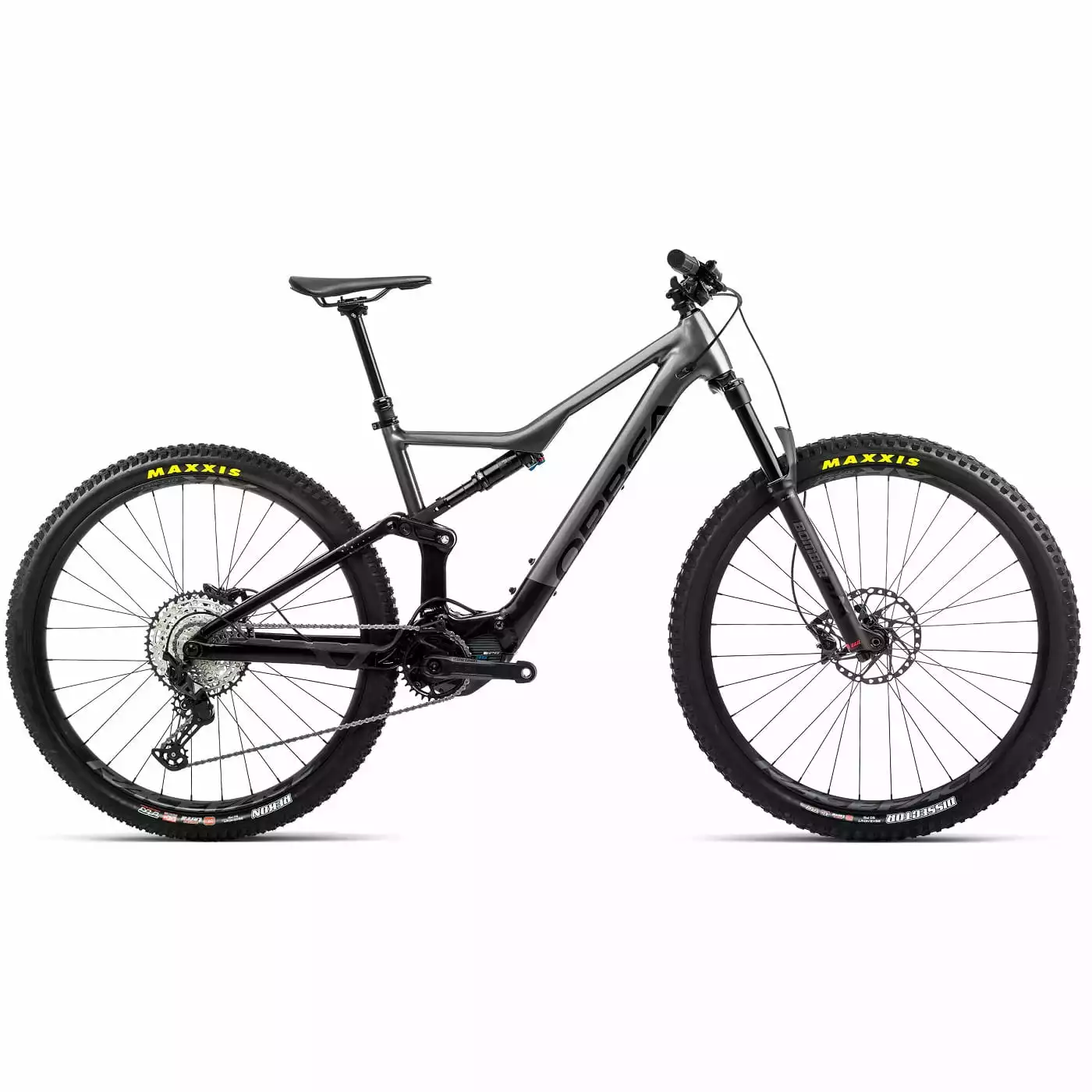 Orbea RISE H30 Antraciet Glitter-Zwart (Glans)