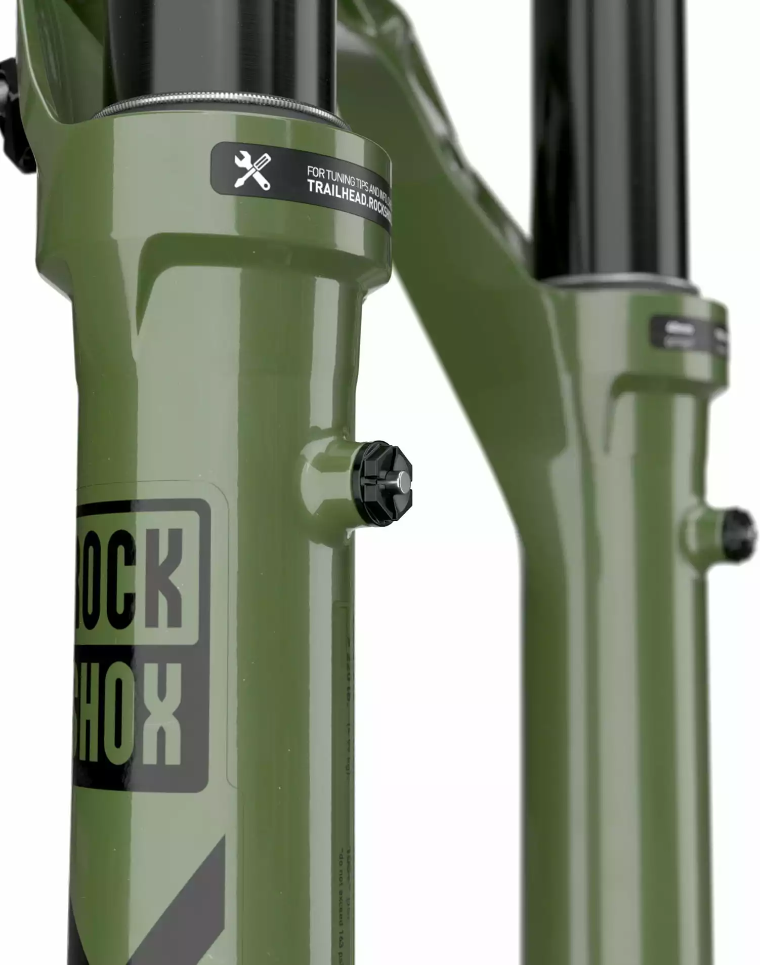 Rock-shox Lyrik Ultimate Debon Air+ RC2 - 29 Inch - 140 Mm Veerweg, Taps Toelopend, 44 Mm Offset - Groen - Afbeelding 4