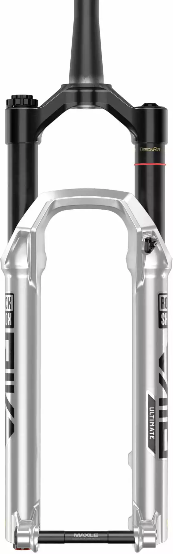 Rock-shox Pike Ultimate Debon Air+ RC2 - 29 Inch - 120 Mm Veerweg, Taps Toelopend, 44 Mm Offset - Zilver - Afbeelding 2