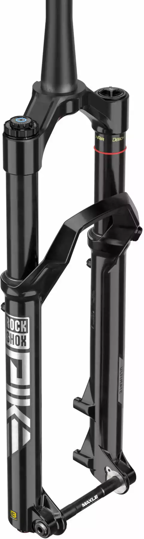 Rock-shox Pike Ultimate Debon Air+ RC2 - 29 Inch - 140 Mm Veerweg, Taps Toelopend, 44 Mm Offset - Zwart