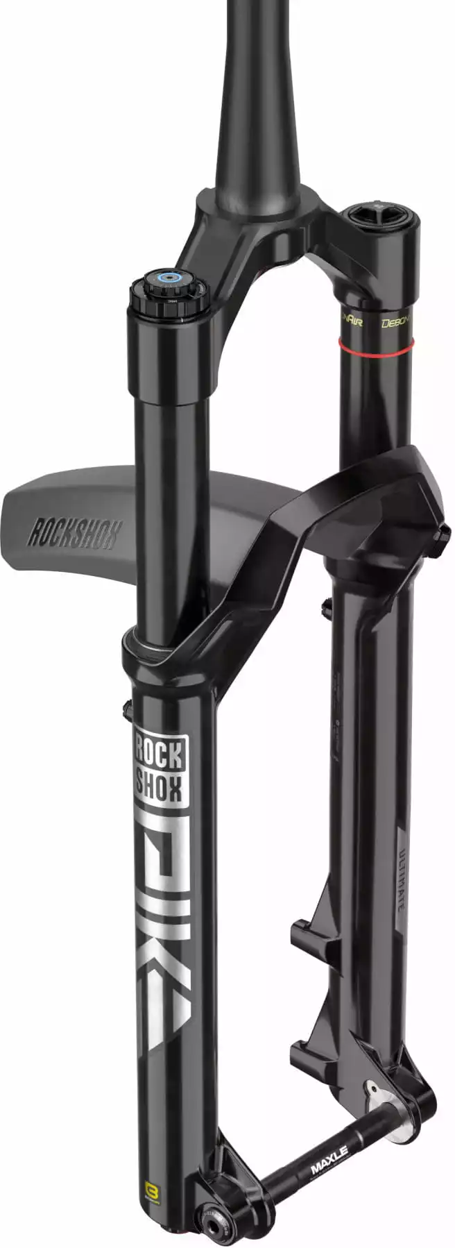 Rock-shox Pike Ultimate Debon Air+ RC2 - 29 Inch - 140 Mm Veerweg, Taps Toelopend, 44 Mm Offset - Zwart - Afbeelding 2