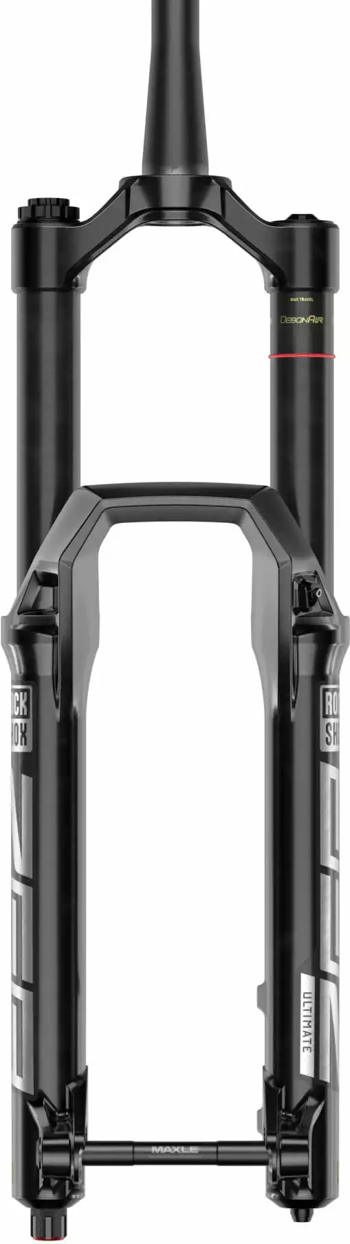 Rock-shox ZEB Ultimate Debon Air+ RC2 - 29 Inch - 180 Mm Veerweg, Taps Toelopend, 44 Mm Offset - Zwart - Afbeelding 2