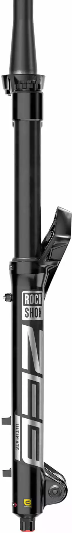 Rock-shox ZEB Ultimate Debon Air+ RC2 - 29 Inch - 180 Mm Veerweg, Taps Toelopend, 44 Mm Offset - Zwart - Afbeelding 4