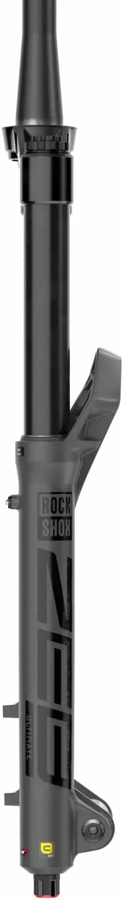 Rock-shox ZEB Ultimate Debon Air+ RC2 - 29 Inch - 190 Mm Veerweg, Taps Toelopend, 44 Mm Offset - Grijs - Afbeelding 4