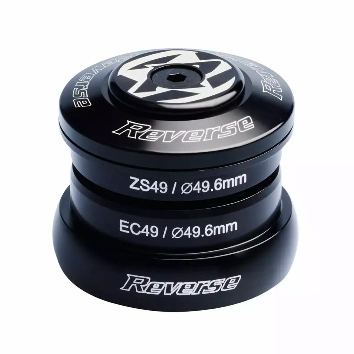 Reverse Basis 1,5 Inch Hoofdtelefoon - Zwart