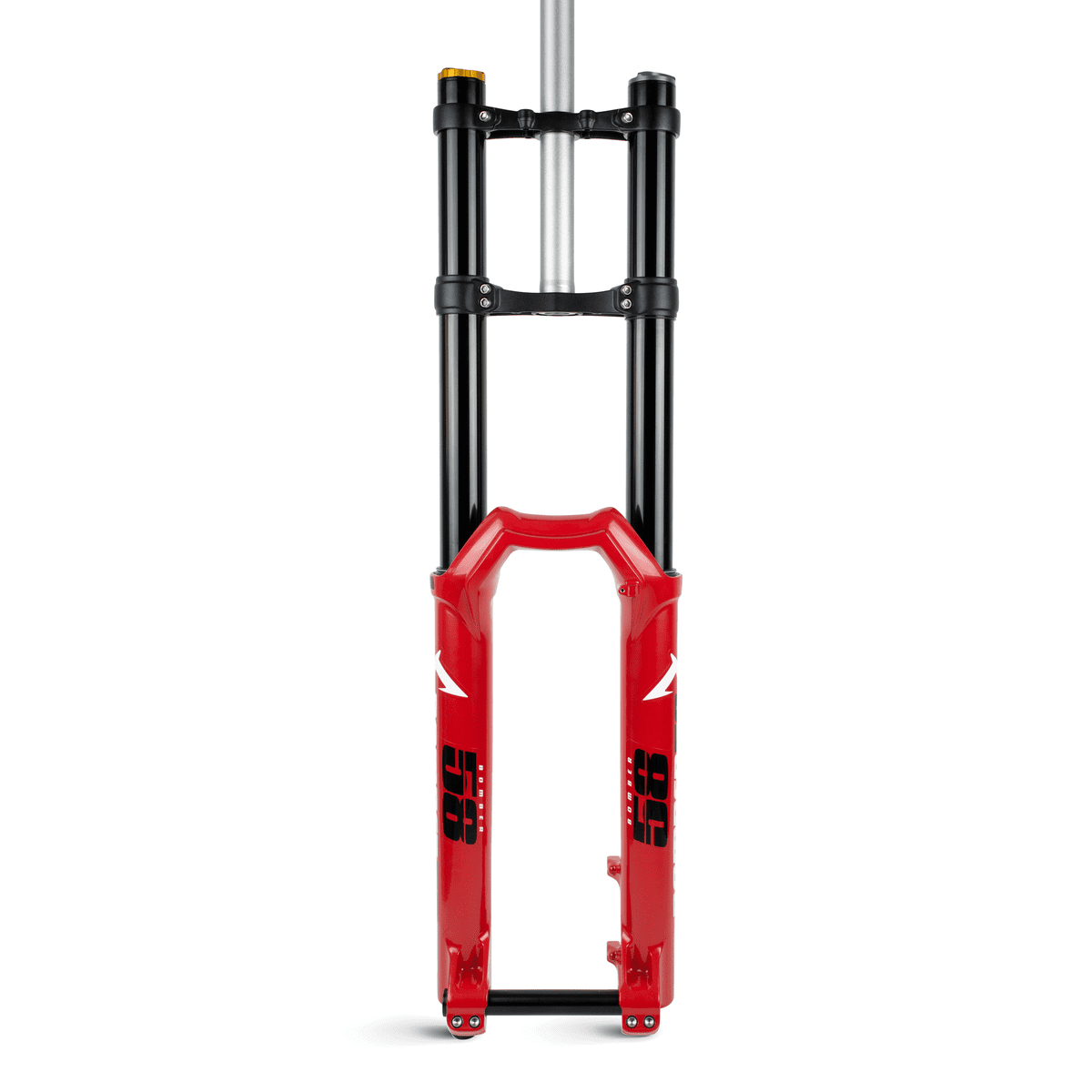 Marzocchi Bomber 58 27,5 Inch - 203 Mm Veerweg - 52 Mm Offset - 20x110 Mm - Zwart/rood - Afbeelding 2