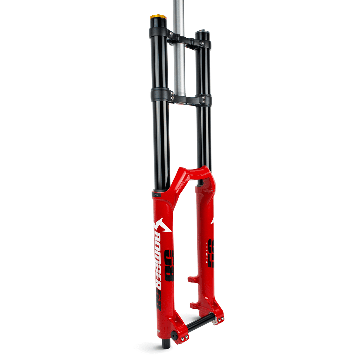 Marzocchi Bomber 58 27,5 Inch - 203 Mm Veerweg - 52 Mm Offset - 20x110 Mm - Zwart/rood